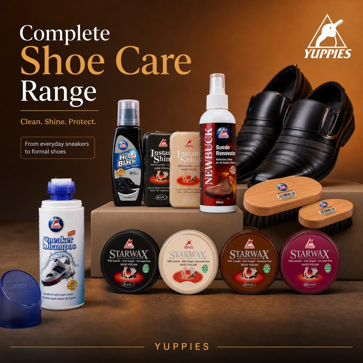 A.S & Company — Yuppies shoe care range distributed across Pakistan