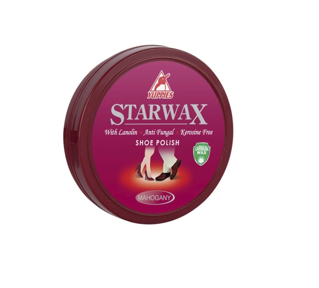Yuppies Star Wax mahogany shoe polish tin