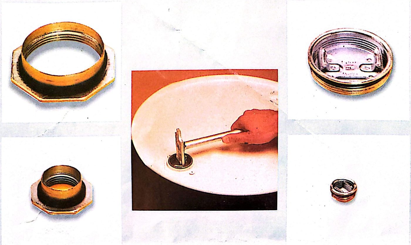 Zinc plated steel drum bungs and flanges to ISI 1784 and DIN 6643 — interchangeable closures